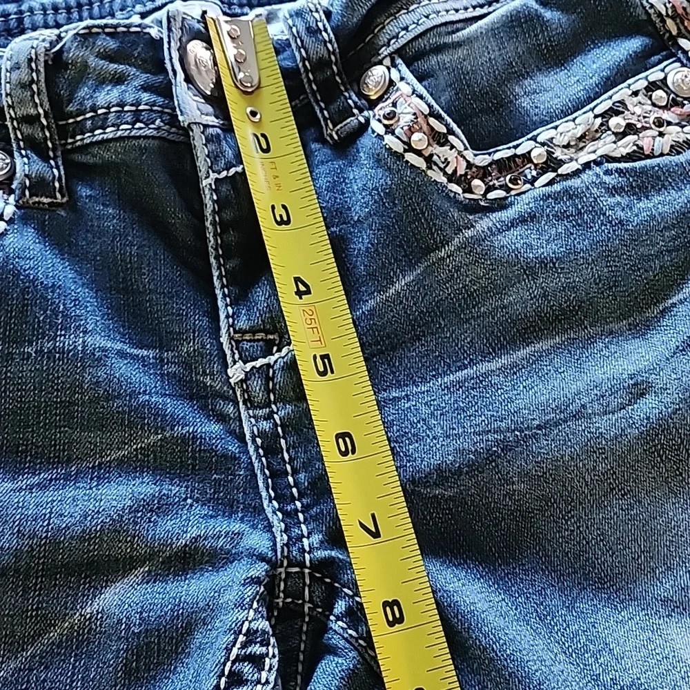 Grace In LA Skinny Ankle Jeans, Size  27 - Picture 6 of 14